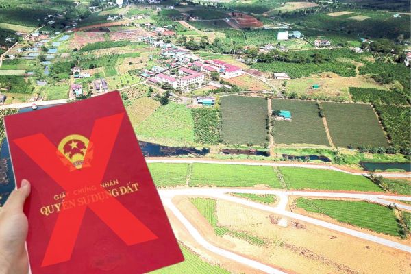 Người sử dụng đất không được cấp GCNQSDĐ https://muabandatchinhchu.com/