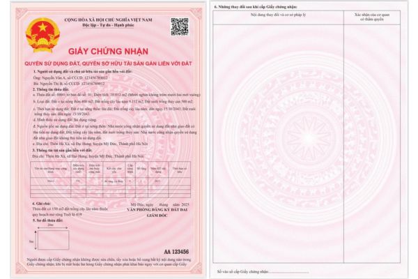 Quét mã QR trên sổ đỏ mới có thông tin gì