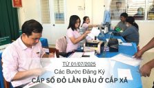 Các Bước Đăng Ký Cấp Sổ Đỏ Lần Đầu Ở Cấp Xã Từ Ngày 1/07/2025